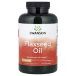 Swanson Vitamins, Flaxseed Oil, 1 g, 200 Softgels