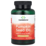 Swanson Vitamins, Pumpkin Seed Oil, 1,000 mg, 100 Softgels