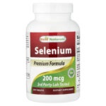 Best Naturals, Selenium, 200 mcg, 240 Tablets