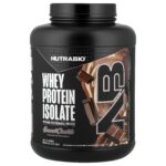 NutraBio, Whey Protein Isolate, Gourmet Chocolate, 5 lb (2,268 g)
