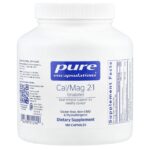 Pure Encapsulations, Cal/Mag 2:1 (Malate), 180 Capsules