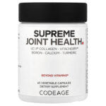 Codeage, Supreme Joint Health, 60 Vegetable Capsules