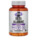 NOW Foods, Sports, Beta-Alanine, Endurance, 120 Veg Capsules (750 mg per Capsule)