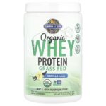 Garden of Life, Organic Whey Protein, Grass-Fed, Vanilla, 13.33 oz (378 g)