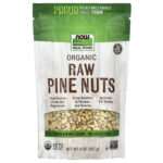 NOW Foods, Real Food, Organic Raw Pine Nuts, 8 oz (227 g)