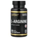 California Gold Nutrition, L-Arginine, 500 mg , 60 Veggie Capsules