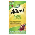Nature's Way, Alive!® Adult Complete Multivitamin, 60 Tablets