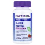 Natrol, 5-HTP, Fast Dissolve, Mixed Berry, 100 mg, 30 Tablets