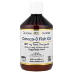 California Gold Nutrition, Norwegian Omega-3 Fish Oil, Natural Lemon, 16.9 fl oz (500 ml)